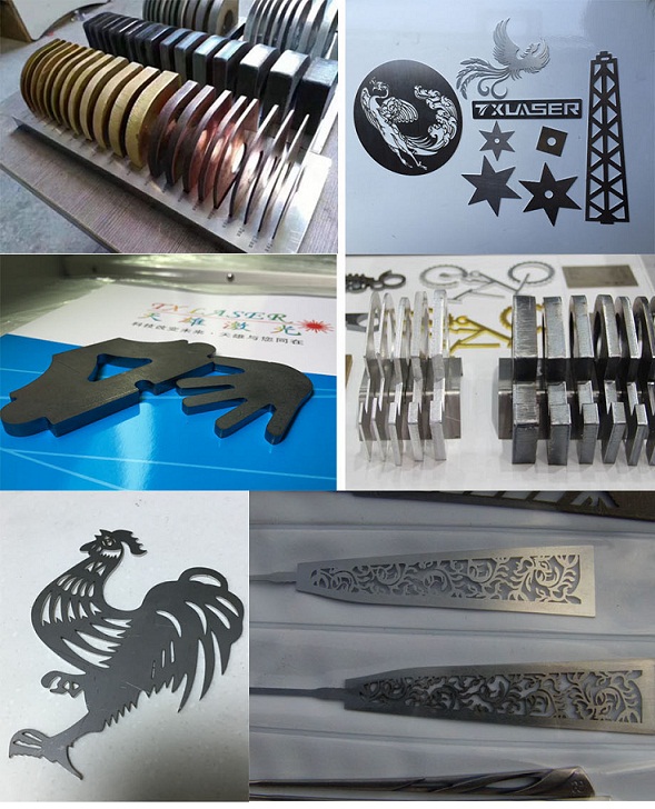 机械手激光切割机切割样品-和记激光